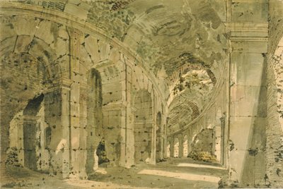 The Colosseum, c.1774-75 by Joseph Wright of Derby